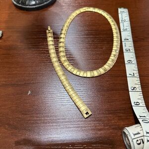 Gold-Tone Necklace and Bracelet Set